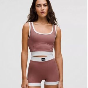 Lululemon Ribbed Nulu Cropped Tank